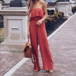 Rust Colored Jumpsuit